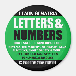 Imán del refrigerador de las LETRAS y de los