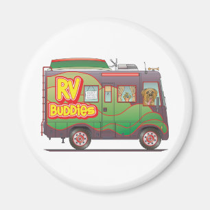 Imán del refrigerador de los compinches de rv