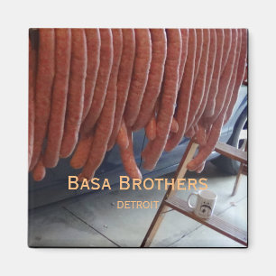 Imán del refrigerador de los hermanos de Basa