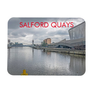 Imán del refrigerador de los muelles de Salford