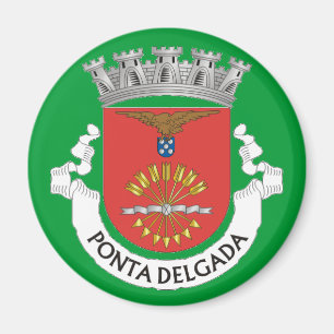 Imán del refrigerador de Ponta Delgada* Azores