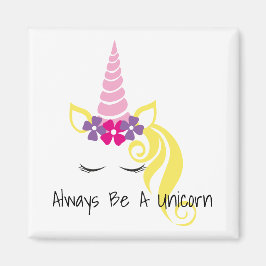 imán del refrigerador de unicornio