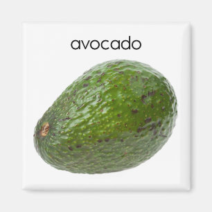 Imán del refrigerador del aguacate