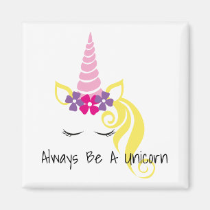 Imán del refrigerador del unicornio