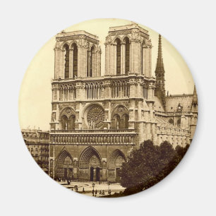 Imán del refrigerador - París, Notre Dame