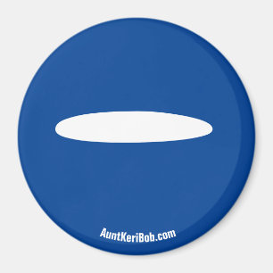 imán del refrigerador rojo del guión