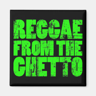 Imán del reggae del ghetto