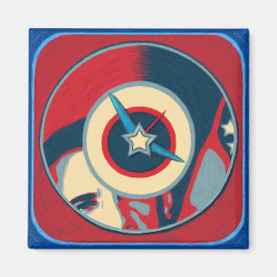 Imán del reloj de Obama