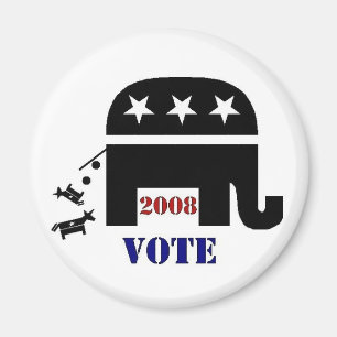 IMÁN DEL REPUBLICANO DEL VOTO EN 2008