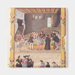 Imán Del rey la secretaria de los notarios y