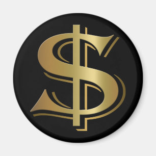 Imán del Rótulo de dólar