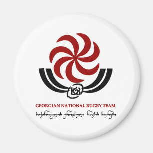 imán del rugbi de Georgia