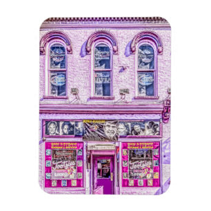 Imán del salón de la orquídea de la guapa