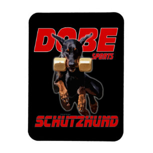 Imán del salto del schutzhund del Pinscher de