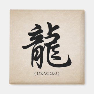 Imán del símbolo del Rótulo zodiaco chino Dragon