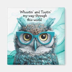 imán del síndrome de whootin' y tootin' tourette