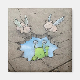 imán del skyhole de los sluggo (con los cerdos)