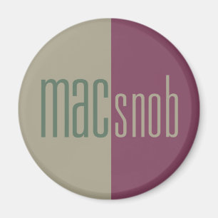 Imán del snob del mac