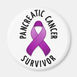 Imán del superviviente del cáncer pancreático