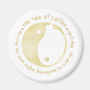 imán del tao del café