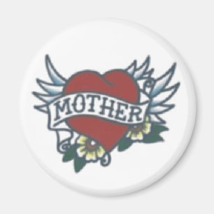 Imán del tatuaje de la madre