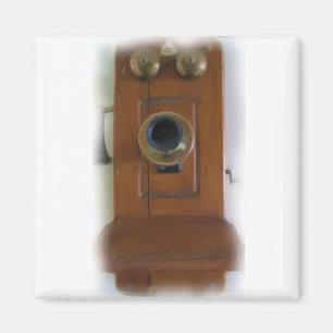 Imán del teléfono del vintage
