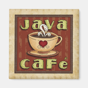Imán del tiempo del café