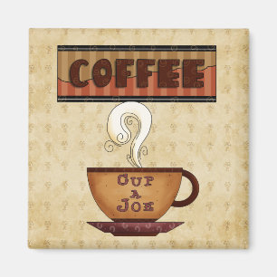Imán del tiempo del café