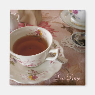 Imán del tiempo del té