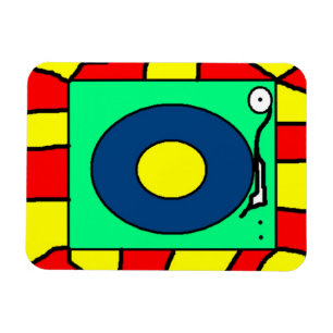 Imán del tocadiscos