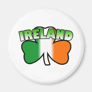 Imán del trébol de Irlanda