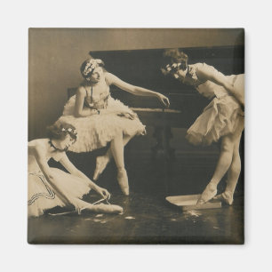 imán del trío de la bailarina