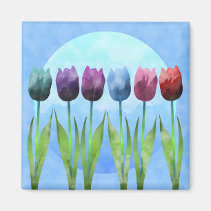 Imán del tulipán