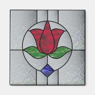 Imán del tulipán del Victorian