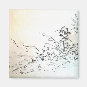 Imán del vaquero de Smokin