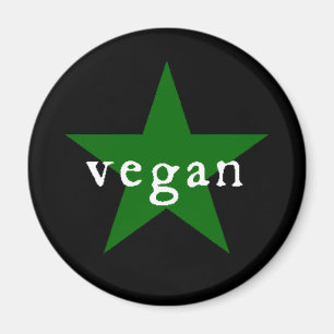 Imán del vegano