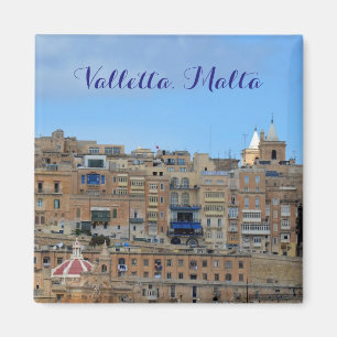 Imán del viaje de La Valeta, Malta