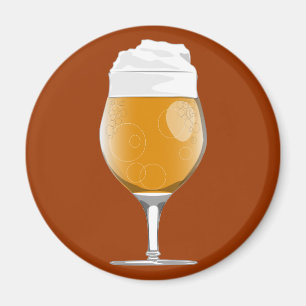 Imán del vidrio de cerveza