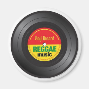 Imán del vinilo 45 del reggae