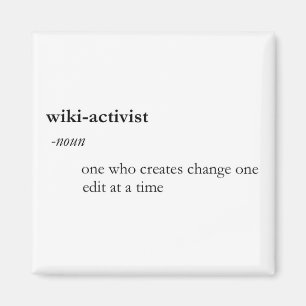 imán del Wiki-activista