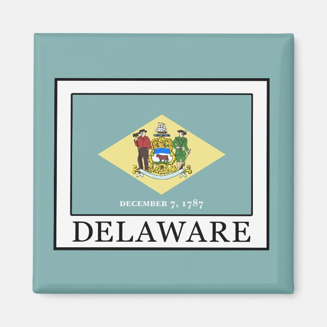Imán Delaware (Frente)
