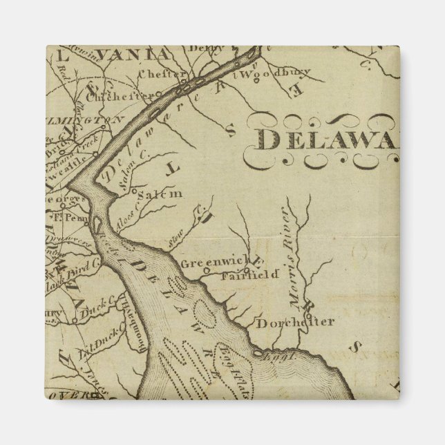Imán Delaware (Frente)