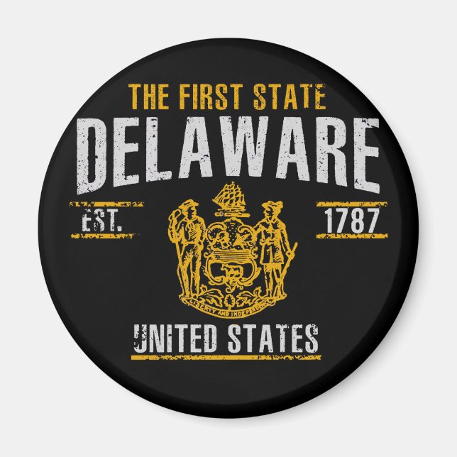 Imán Delaware (Frente)