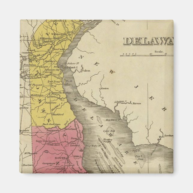 Imán Delaware 4 (Frente)