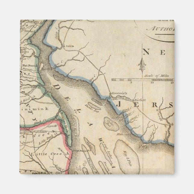 Imán Delaware 5 (Frente)