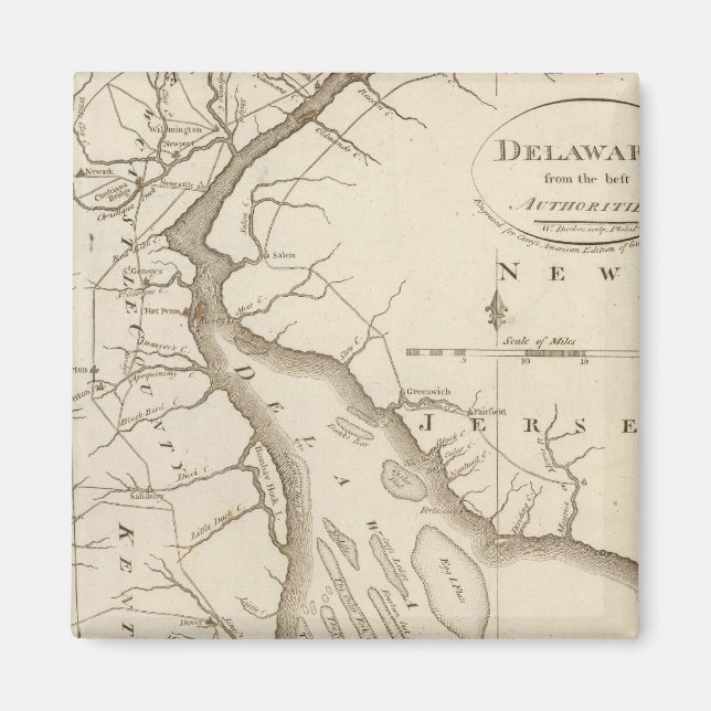 Imán Delaware 5 (Frente)