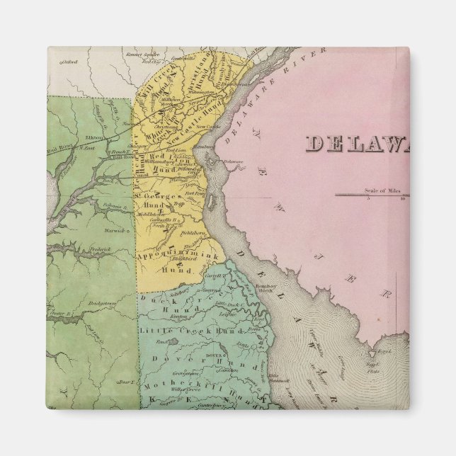Imán Delaware 7 (Frente)