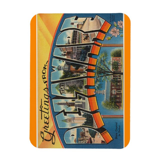 Imán Delaware Magnet (Vertical)