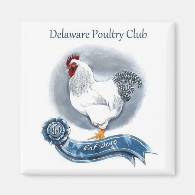 Imán Delaware Poultry Club Magnet (Frente)