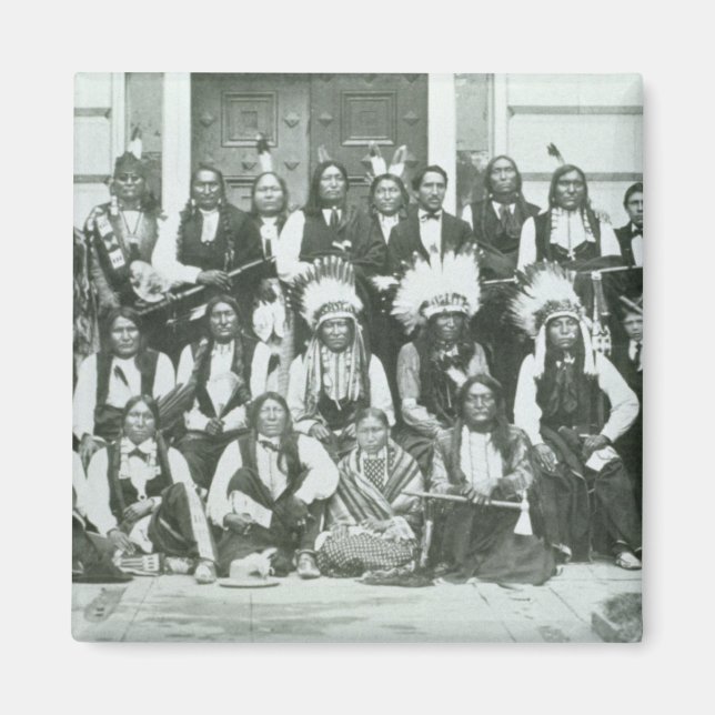 Imán Delegación india de líderes sioux en Washington D (Frente)
